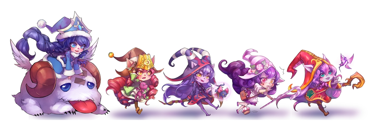 League of Legends : Lulu Pix Poro 181813
 668419  league of legends  lulu pix poro   ( Anime CG Anime Pictures      ) 181813   : ippus
animal ears bells blue eyes hair blush braids curly dark skin fairy hat heterochromia neko orange pantyhose pink purple red staff sweets tongue twin tails wings yellow   anime picture