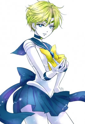 Sailor Moon : Sailor Uranus 181818
 668425  sailor moon  sailor uranus   ( Anime CG Anime Pictures      ) 181818   : Ginnan
blonde hair blue eyes choker gloves mahou shoujo ribbon seifuku short   anime picture