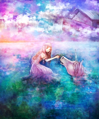 Anime CG Anime Pictures      181840
 668448   ( Anime CG Anime Pictures      ) 181840   : Narcolepsy
animal brown eyes hair dress flower long sky water white   anime picture