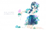 Anime CG Anime Pictures      181756
blue eyes hair flower short skirt   anime picture