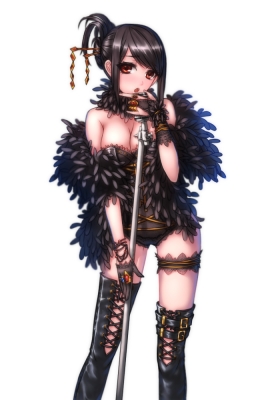 Anime CG Anime Pictures      181869
 668482   ( Anime CG Anime Pictures      ) 181869   : Qing Ming Tongzi
black hair boots garter gloves jewelry microphone red eyes short singing   anime picture