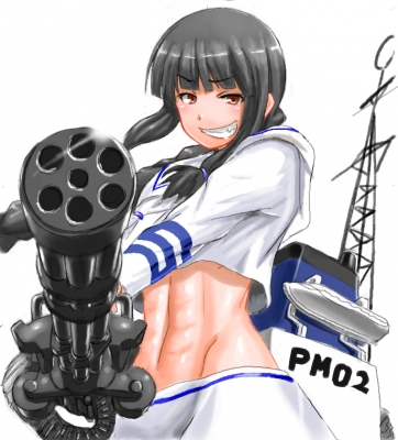 Kantai Collection : Kitakami 182182
 668796  kantai collection  kitakami   ( Anime CG Anime Pictures      ) 182182   : SGT.Size
anthropomorphism black hair blush gun long red eyes smile uniform   anime picture