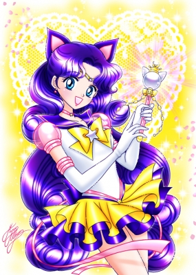 Sailor Moon : Luna 182279
 668896  sailor moon  luna   ( Anime CG Anime Pictures      ) 182279   : Marco Albiero
anthropomorphism blue eyes choker gloves happy jewelry long hair mahou shoujo neko mimi purple   anime picture