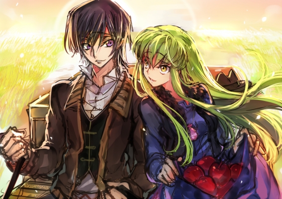 Code Geass Spice & Wolf : C.C. Lelouch Lamperouge 182291
 668907  spice and wolf  c c lelouch lamperouge   ( Anime CG Anime Pictures      ) 182291   : STORMOON
black hair crossover dress food green happy long purple eyes short smile yellow   anime picture