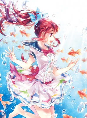 Free! : Matsuoka Gou 182358
 668981  free  matsuoka gou   ( Anime CG Anime Pictures      ) 182358   : Momoko
animal barefoot long hair ponytail red eyes ribbon skirt underwater   anime picture