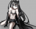 Black Rock Shooter : Black Rock Shooter 182163
bikini black hair blue eyes boots gloves jacket long shorts twin tails   anime picture