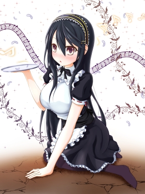 Kantai Collection : Haruna 182626
 669245  kantai collection  haruna   ( Anime CG Anime Pictures      ) 182626   : Natsuya  Pixiv3286681 
anthropomorphism black hair blush feather hairpins headdress long maid red eyes   anime picture