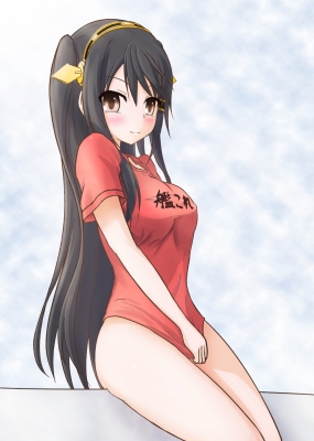 Kantai Collection : Haruna 182623
 669246  kantai collection  haruna   ( Anime CG Anime Pictures      ) 182623   : Natsuya  Pixiv3286681 
anthropomorphism black hair blush brown eyes hairpins headdress long   anime picture