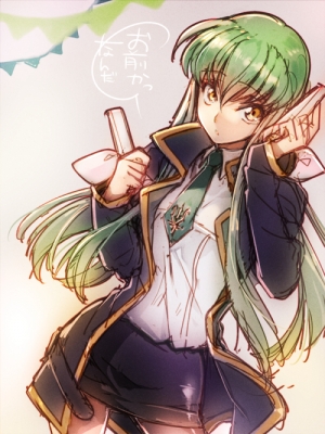 Code Geass : C.C. 182657
 669278  code geass  c c    ( Anime CG Anime Pictures      ) 182657   : STORMOON
green hair long ribbon seifuku tie yellow eyes   anime picture