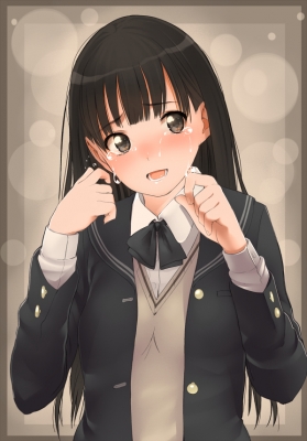 Amagami : Ayatsuji Tsukasa 182982
 669610  amagami  ayatsuji tsukasa   ( Anime CG Anime Pictures      ) 182982   : Santa  sunflower 
black eyes hair blush crying happy long seifuku   anime picture