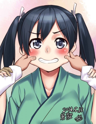 Kantai Collection : Souryuu 183038
 669666  kantai collection  souryuu   ( Anime CG Anime Pictures      ) 183038   : Kasei
anthropomorphism black hair blue eyes blush long twin tails   anime picture