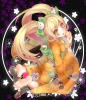 Super Dangan Ronpa 2 : Saionji Hiyoko 183057
barefoot blonde hair blush flower kimono long ribbon sandals twin tails yellow eyes   anime picture