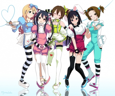 K ON! : Akiyama Mio Hirasawa Yui Kotobuki Tsumugi Nakano Azusa Tainaka Ritsu 183310
 669938  k on  akiyama mio hirasawa yui kotobuki tsumugi nakano azusa tainaka ritsu   ( Anime CG Anime Pictures      ) 183310   : Marmaladica
angry bells black hair blonde blue eyes blush braids brown cake dress food group hairpins hat heart long neko mimi overalls red ribbon short shorts smile thigh highs twin tails usa waitress wink ^_^   anime picture