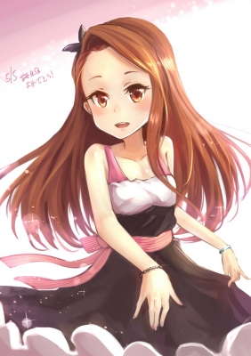 The Idolmaster : Minase Iori 183322
 669955  the idolmaster  minase iori   ( Anime CG Anime Pictures      ) 183322   : KS  pixiv649747 
blush brown eyes hair dress happy jewelry long ribbon   anime picture