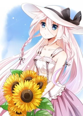 Vocaloid : IA 183506
 670146  vocaloid  ia   ( Anime CG Anime Pictures      ) 183506   : Tsujiori
blue eyes braids dress flower hat long hair smile twin tails white   anime picture