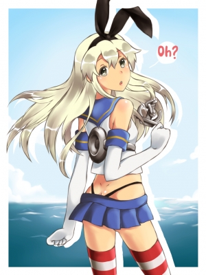 Kantai Collection : Shimakaze 183529
 670166  kantai collection  shimakaze   ( Anime CG Anime Pictures      ) 183529   : EdgarFencer
anthropomorphism bikini black eyes blonde hair gloves band long skirt thigh highs water   anime picture