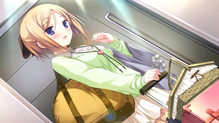 Imouto no Okage de Mote Sugite Yabai. : Mizunashi Miya 183541
 670175  imouto no okage de mote sugite yabai  mizunashi miya   ( Anime CG Anime Pictures      ) 183541   : Ikegami Akane
blonde hair blue eyes blush hairpins happy heart jewelry ribbon short skirt sweater wallpaper   anime picture