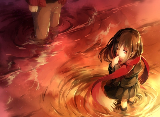 Kagerou Project : Tateyama Ayano 183645
 670282  kagerou project  tateyama ayano   ( Anime CG Anime Pictures      ) 183645   : Pecchii
brown hair hairpins long red eyes scarf seifuku smile sunset water   anime picture