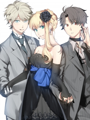 Aldnoah.Zero : Asseylum Vers Allusia Kaizuka Inaho Slaine Troyard 183844
 670490  aldnoah zero  asseylum vers allusia kaizuka inaho slaine troyard   ( Anime CG Anime Pictures      ) 183844   : Kurumiya Hato
black hair blonde blue eyes choker dress gloves group headphones holding hands jewelry long red ribbon smile suit tie   anime picture