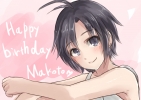 The Idolmaster : Kikuchi Makoto 183763
ahoge black eyes hair blush short smile   anime picture