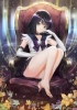 Sailor Moon : Sailor Saturn 183818
barefoot black hair choker flower gloves grey eyes mahou shoujo short smile   anime picture