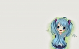 Vocaloid : Hatsune Miku 183831
ahoge blue eyes hair blush child happy long music skirt tie twin tails   anime picture