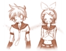 Vocaloid Kagamine Rin and Len 2163
vocaloid  Kagamine Rin Len      anime pixx girls        art fanart picture