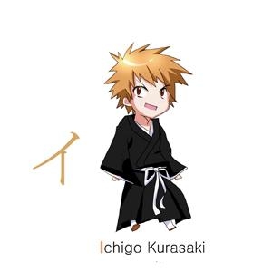 Katakana - I - Ichigo Kurosaki
Katakana 