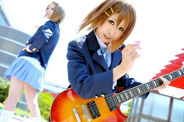 K-On! Cosplay Yui & Rizu 006
K-on!  Kon!  !  -