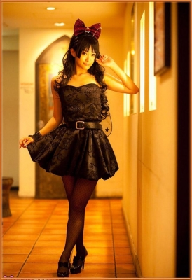 K-On! Cosplay Akiyama Mio by Aira 005
K-on!  Kon!  !  -