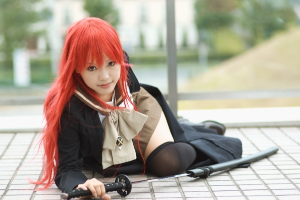 Shana cosplay by Kipi 001
Shakugan no Shana cosplay Kipi