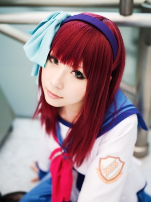 Nakamura Yuri cosplay by Ayano Yuura 001
   Angel Beats cosplay