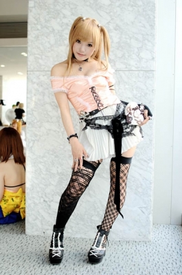 Misa pink dress by Kipi 001
  Death Note   cosplay