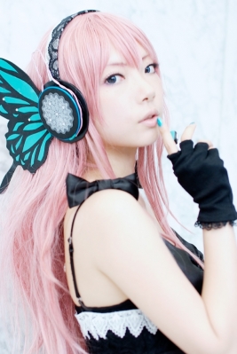 Megurine Luka butterfly by Ibara 004
  Megurine Luka Cosplay Vocaloid  