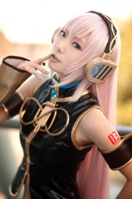 Megurine Luka leather dress by Ibara 009
  Megurine Luka Cosplay Vocaloid  