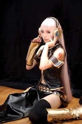 Megurine Luka leather dress by Ibara 002
  Megurine Luka Cosplay Vocaloid  