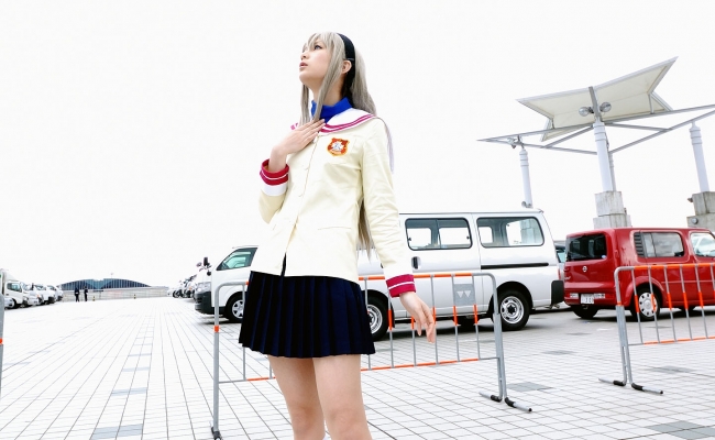 Tomoyo Sakagami by Ponko 009
 Clannad cosplay