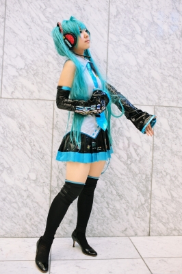 Hatsune Miku by Kousaka Yun 009
 Hatsune Miku vocaloid cosplay