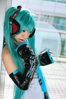 Hatsune Miku by Kousaka Yun 004
 Hatsune Miku vocaloid cosplay