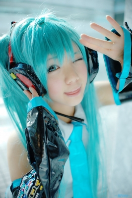 Hatsune Miku by Kousaka Yun 002
 Hatsune Miku vocaloid cosplay