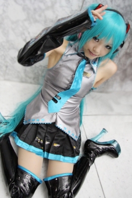 Hatsune Miku by Kipi 073
 Hatsune Miku vocaloid cosplay