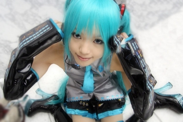 Hatsune Miku by Kipi 072
 Hatsune Miku vocaloid cosplay