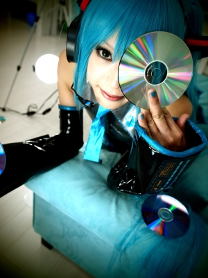 Hatsune Miku by Kipi 069
 Hatsune Miku vocaloid cosplay