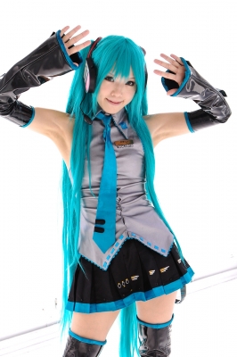 Hatsune Miku by Kipi 060
 Hatsune Miku vocaloid cosplay