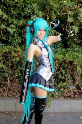 Hatsune Miku by Kipi 048
 Hatsune Miku vocaloid cosplay