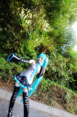 Hatsune Miku by Kipi 035
 Hatsune Miku vocaloid cosplay