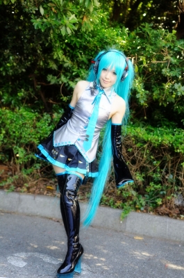 Hatsune Miku by Kipi 008
 Hatsune Miku vocaloid cosplay