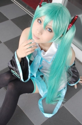 Hatsune Miku by Kanda Midori 028
 Hatsune Miku vocaloid cosplay