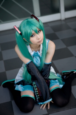 Hatsune Miku by Kanda Midori 024
 Hatsune Miku vocaloid cosplay