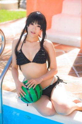 Akiyama Mio by Aira 009
 K-on cosplay Aira